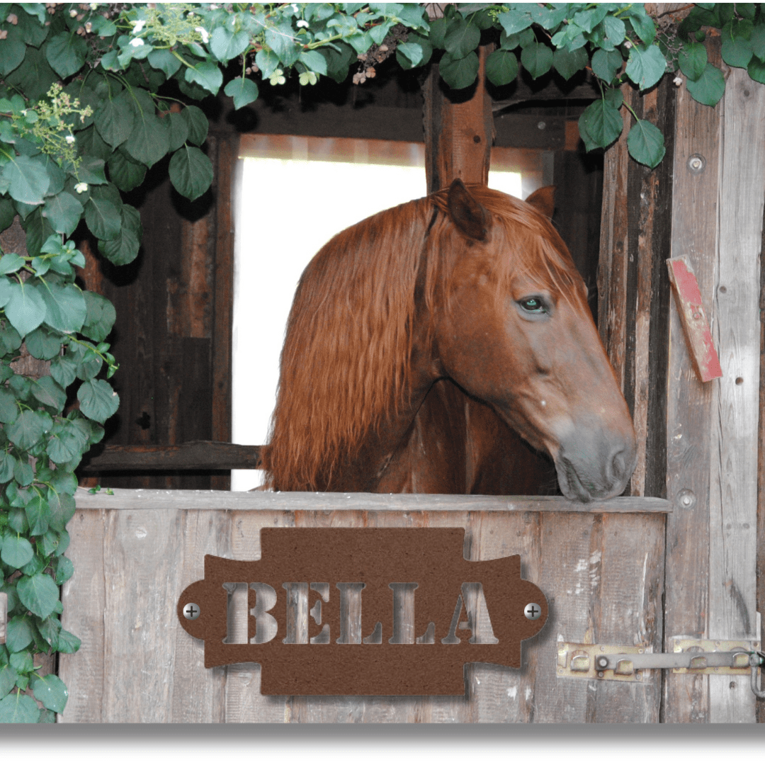 Wall Art Copper / 12 Inch Classic Nameplate