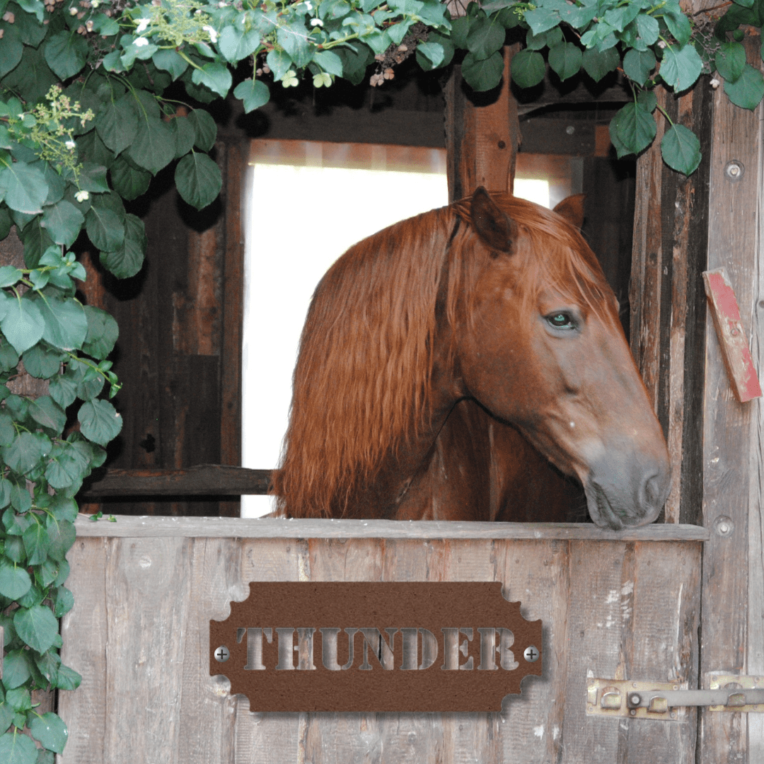 Wall Art Copper / 12 Inch Signature Nameplate