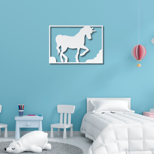 Wall Art White / 12 Inch Unicorn Wall Decor